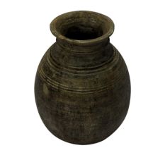 Hand Made Wooden Pot-11
